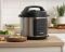 Мультиварка-скороварка Gorenje, 1000Вт, чаша-6л, електронне керув., 8 програм, метал/пластик, чорний-нерж