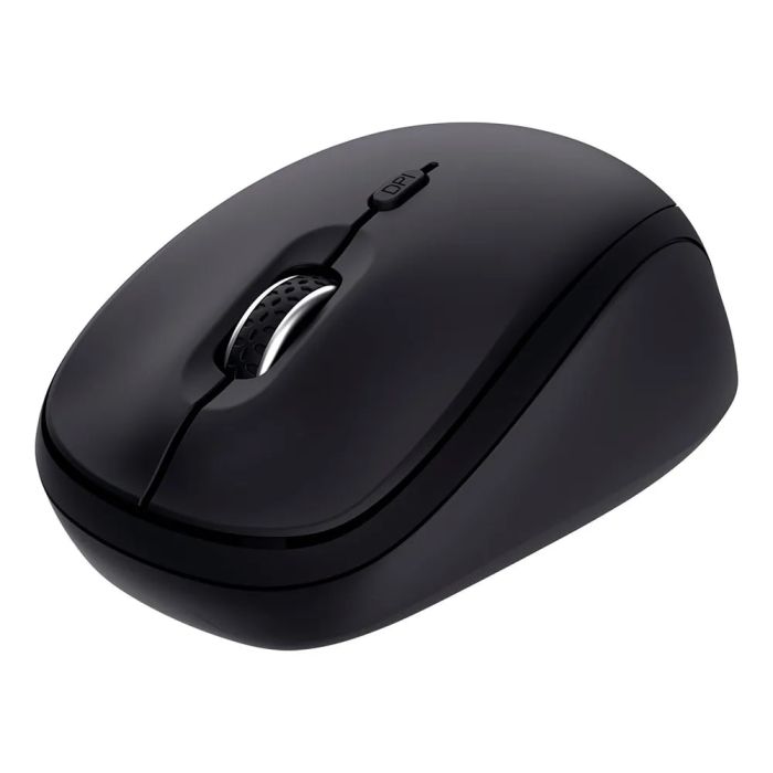 Мышь Trust Yvi+ Compact Multi-Device, WL/BT/USB-A, черный