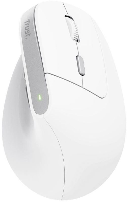 Мышь Trust Bayo II Ergonomic, WL, белый