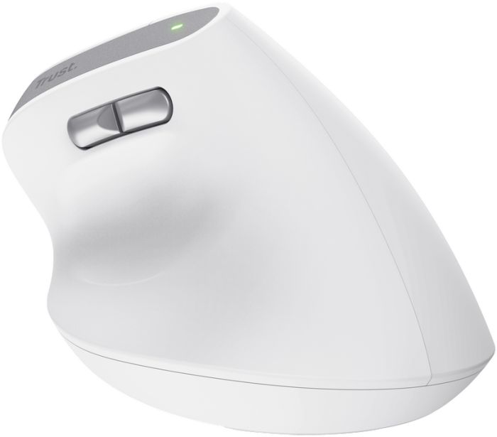 Мышь Trust Bayo II Ergonomic, WL, белый