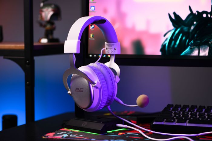 Гарнітура ігрова 2E GAMING HG355, 7.1, mini-jack/dual 3.5мм/USB-A, 1.5/1.5/0.2м, білий