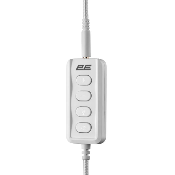 Гарнітура ігрова 2E GAMING HG355, 7.1, mini-jack/dual 3.5мм/USB-A, 1.5/1.5/0.2м, білий