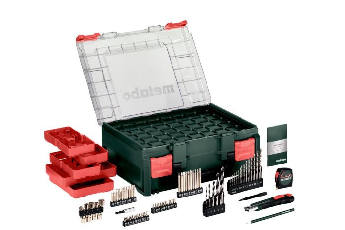 Шурупокрут-дриль акумуляторний Metabo BS 18 Set 18В 2х2А·год 24·48Нм 0-450·0-1600об·хв 1.3кг