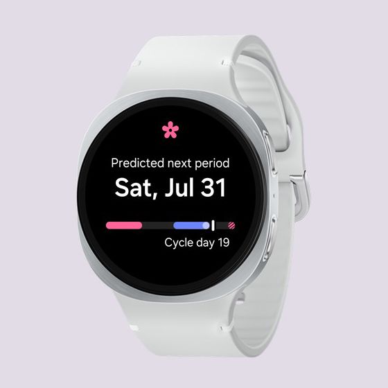 Смарт-часы Samsung Galaxy Watch 8 44мм (L330) 1.47", 480x480, sAMOLED, BT 5.3, NFC, 2/32ГБ, серебристый