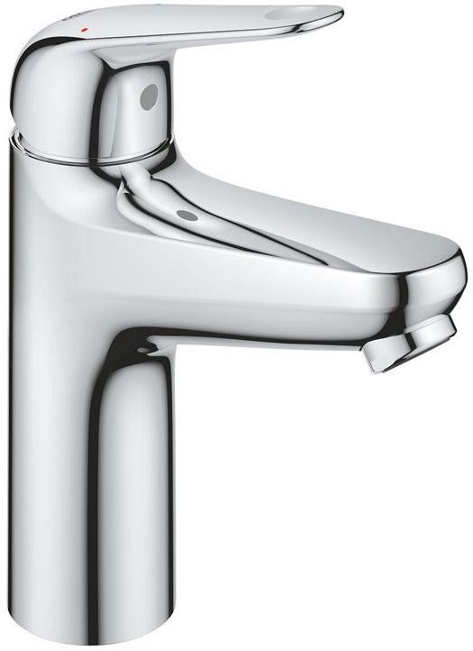 Змішувач для раковини Grohe QuickFix Swift M  довж. виливу - 116мм, неповоротний, 1 важіль, хром