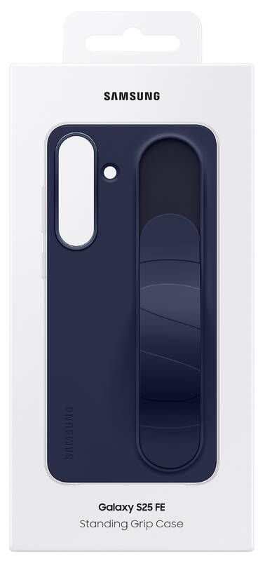 Чехол Samsung для Galaxy S25 FE (S731), Standing Grip case, синий темный