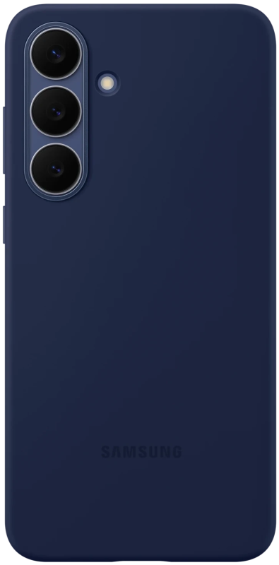 Чохол Samsung для Galaxy S25 FE (S731), Silicone case, синій темний