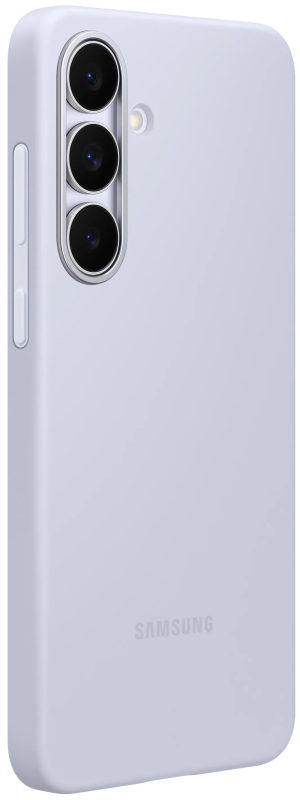 Чехол Samsung для Galaxy S25 FE (S731), Silicone case, голубой