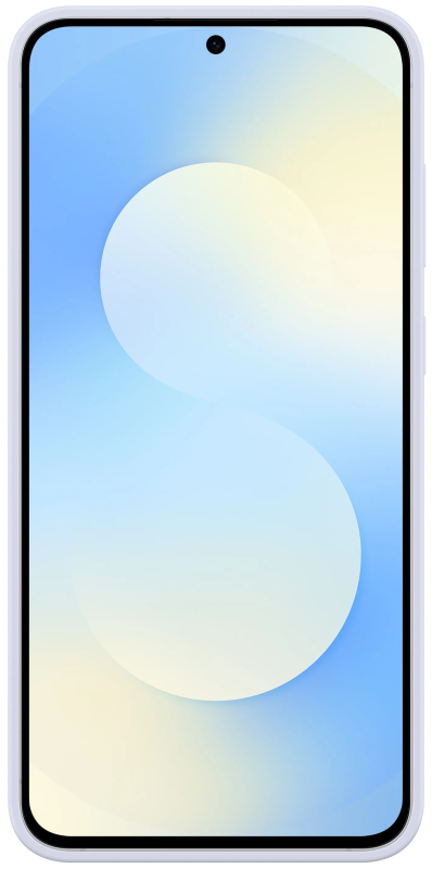 Чехол Samsung для Galaxy S25 FE (S731), Silicone case, голубой