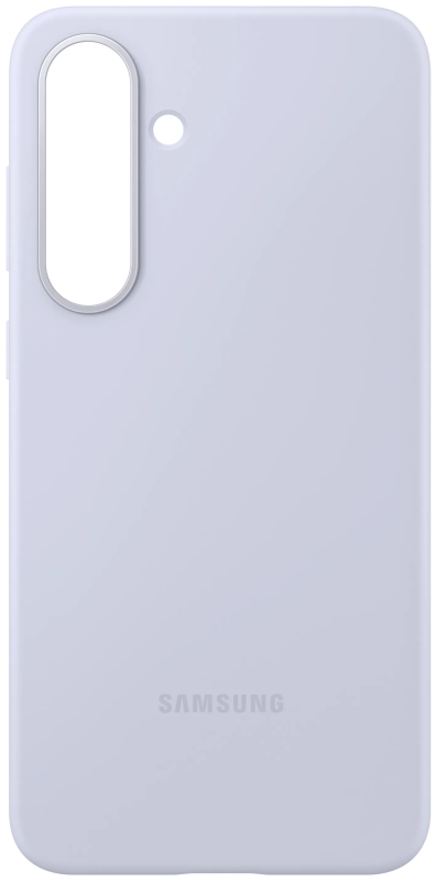 Чехол Samsung для Galaxy S25 FE (S731), Silicone case, голубой