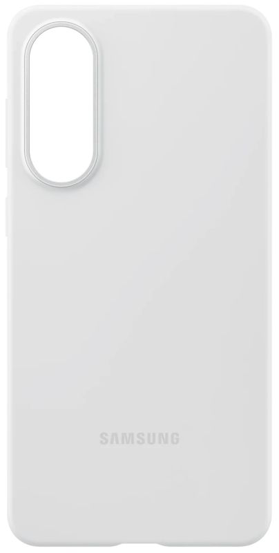 Чехол Samsung для Galaxy S25 Edge (S937), Silicone case, серый светлый