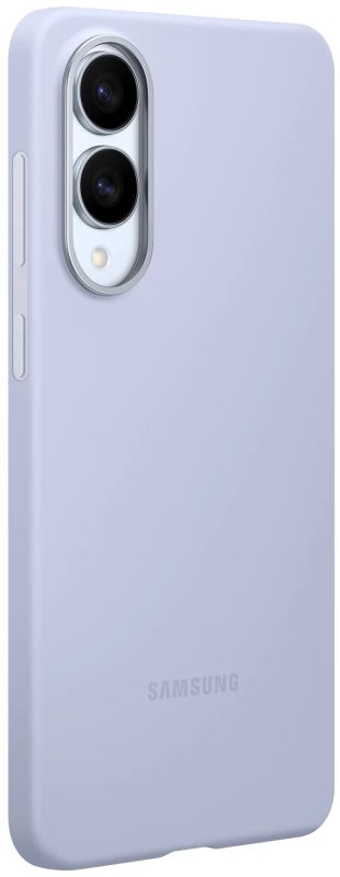 Чехол Samsung для Galaxy S25 Edge (S937), Silicone case, голубой
