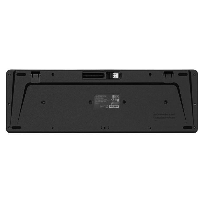 Клавиатура мембранная HP 230, 106key, WL, EN/UK, чёрный