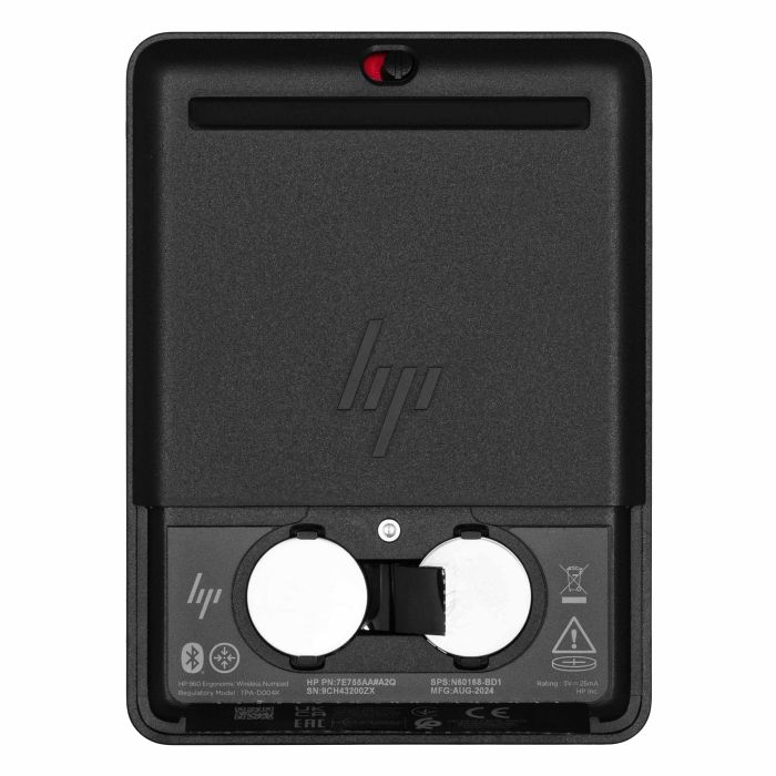 Клавіатура мембранна HP 960 BLK Ergonomic split-zone, 112key, BT, EN/UK, чорний