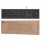 Клавіатура мембранна HP 320K, 109key, USB-A, EN/UK, чорний
