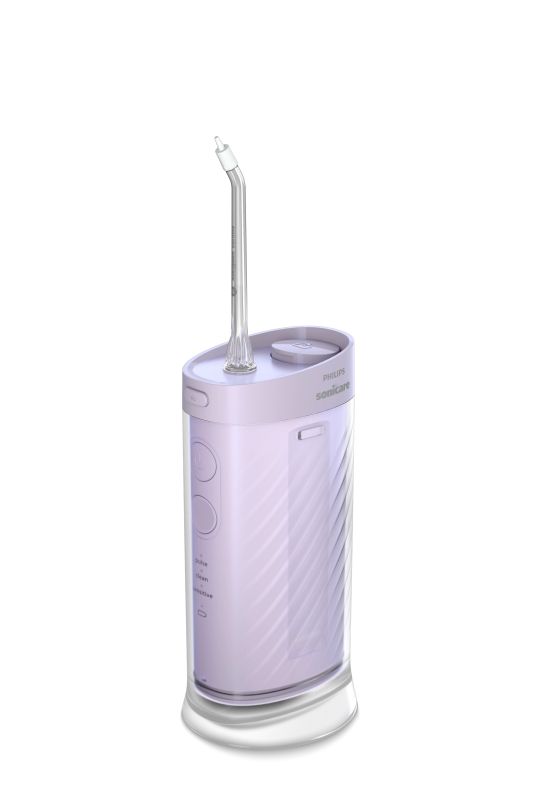 Ирригатор Philips Sonicare Compact Flosser 1000, чаша 200 мл, складной , фиолетовый