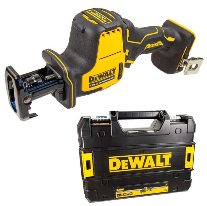 Пила шабельна акумуляторна DeWalt 18В XR Li-lon безщіткова 0-2800ход/хв 16мм кейс 1.43кг без АКБ та ЗП