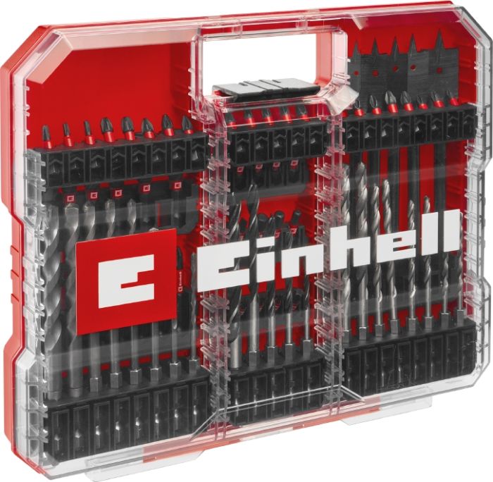 Набір ударних біт і свердл Einhell 95шт XL-Box 1.5кг
