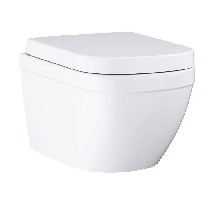 Унітаз настінного монтажу Grohe Euro Ceramic, альпійський білий