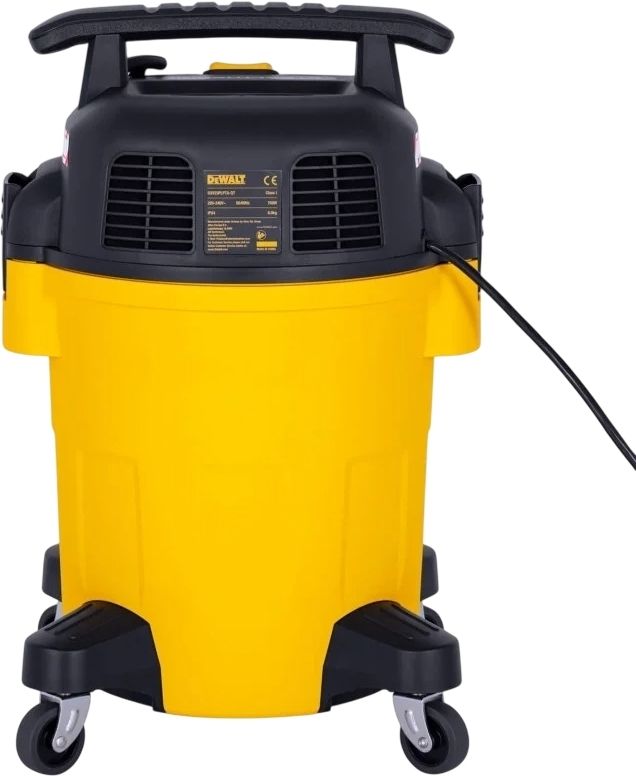 Пылесос профессиональный DeWalt 750Вт 18кПа контейнер 23л 8.3кг