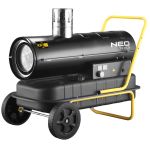 Тепловая пушка дизельная Neo Tools, прямого нагрева, 20кВт, 200м2, 600м3/ч, колеса, черный, 21.30кг