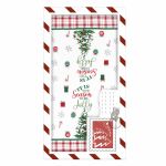 Подарунковий набір рушничків в коробці Ardesto Christmas Tree 38х63см, 2шт, 100% бавовна, зелений