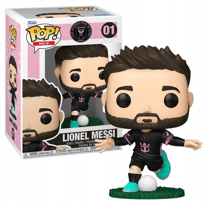 Фигурка Funko POP Football: Inter Miami - Lionel Messi (Away)