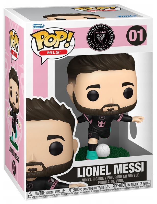 Фигурка Funko POP Football: Inter Miami - Lionel Messi (Away)