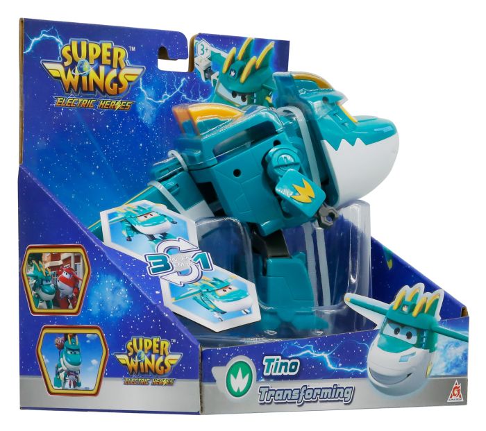 Игровая фигурка-трансформер Super Wings Transforming Тино (Tino)