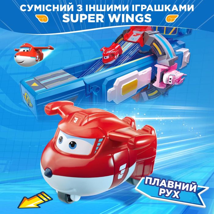 Игровая фигурка-трансформер Super Wings Transform-a-Bots Джетт (Jett)