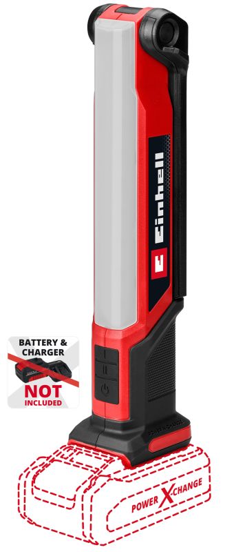 Фонарь аккумуляторный Einhell TE-CL 18/1000 S Li-Solo 1000лм 18В 5700К 15LED 0.46кг без АКБ и ЗП
