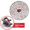 Пила дискова акумуляторна Einhell TP-CS 18/165 Li BL-Solo безщіткова 18В 5000об/хв 165х20мм 2.95кг без АКБ та ЗП