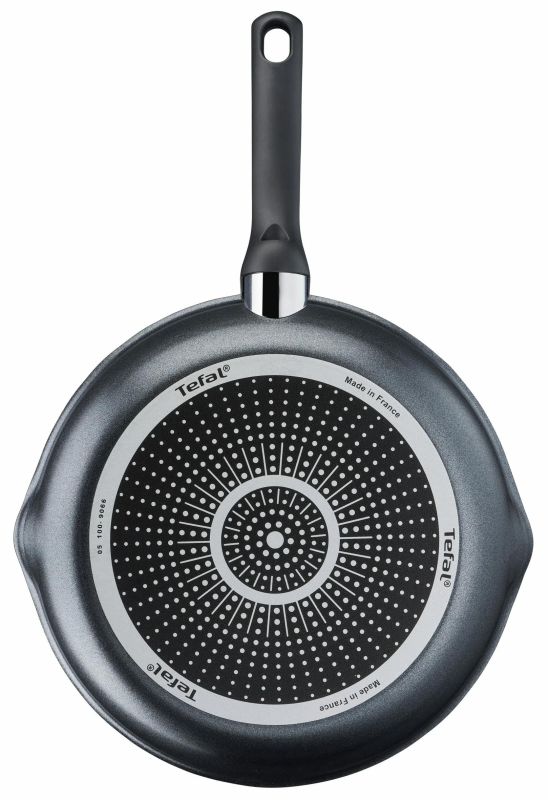 Сковорода с крышкой Tefal Day by Day, 20см, с крышкой, алюминий, бакелит, стекло, черный