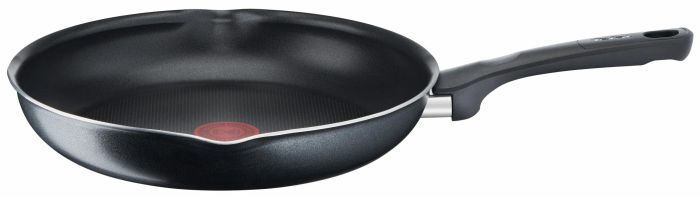 Сковорода с крышкой Tefal Day by Day, 20см, с крышкой, алюминий, бакелит, стекло, черный