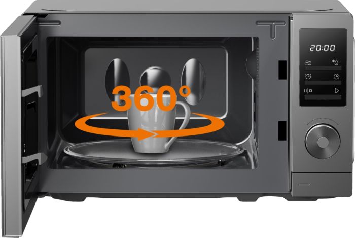 Микроволновая печь Gorenje, 20л, электр. управл., 700Вт, дисплей, нерж
