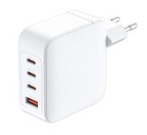 Зарядний пристрій мережевий   140Вт GaN 3хUSB-С, 1xUSB-A, білий D-Link DCF-141