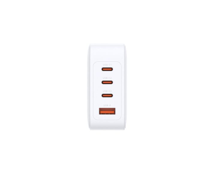 Зарядний пристрій мережевий   140Вт GaN 3хUSB-С, 1xUSB-A, білий D-Link DCF-141