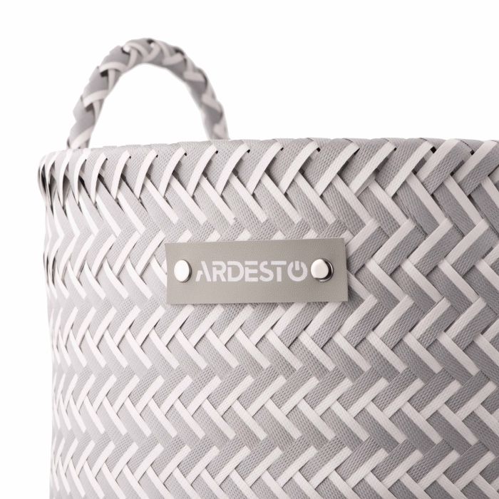 Корзина ARDESTO Vigor 30х30х40см, полипропилен, металл, серая
