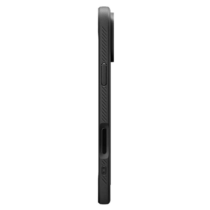 Чохол Spigen для iPhone 17 Pro, Rugged Armor MagFit, Matte Black