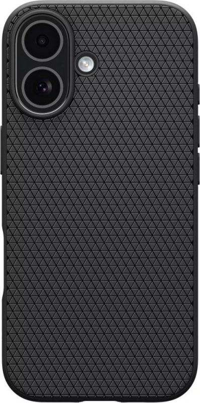 Чехол Spigen для iPhone 17, Liquid Air, Matte Black