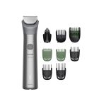 Триммер Philips Series 5000 для тела и интимных зон , акум., насадок-9, сталь, серый