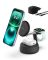 Беспроводное зарядное устройство Belkin UltraCharge Pro 3-in-1 Magnetic Charging Dock 25Вт, Charcoal