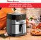 Мультипечь Moulinex EasyFry&Grill Digital, 1550Вт, чаша-4.2л, сенс. управл., пластик, серый