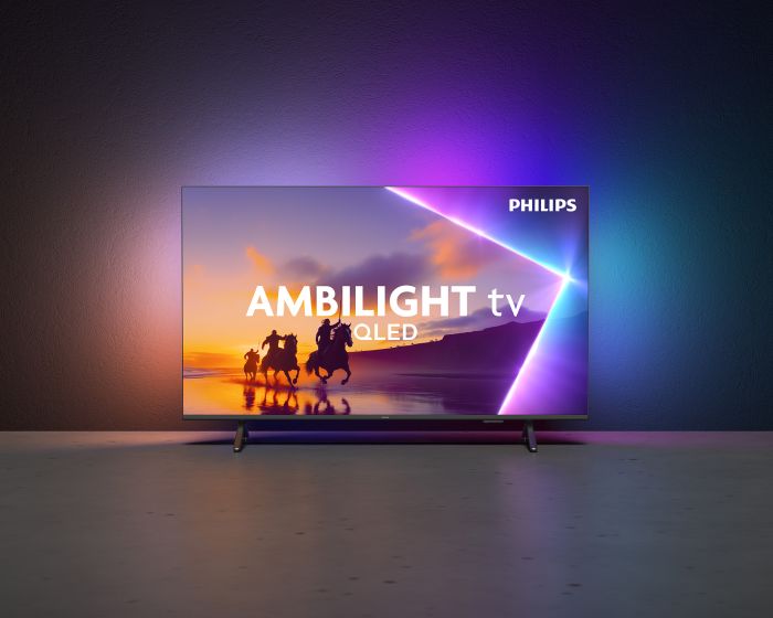 Телевізор 43" Philips QLED 4K 60Hz Smart Titan OS Black Ambilight