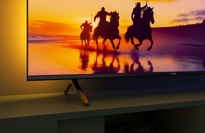 Телевізор 65" Philips QLED 4K 60Hz Smart Titan OS Black Ambilight