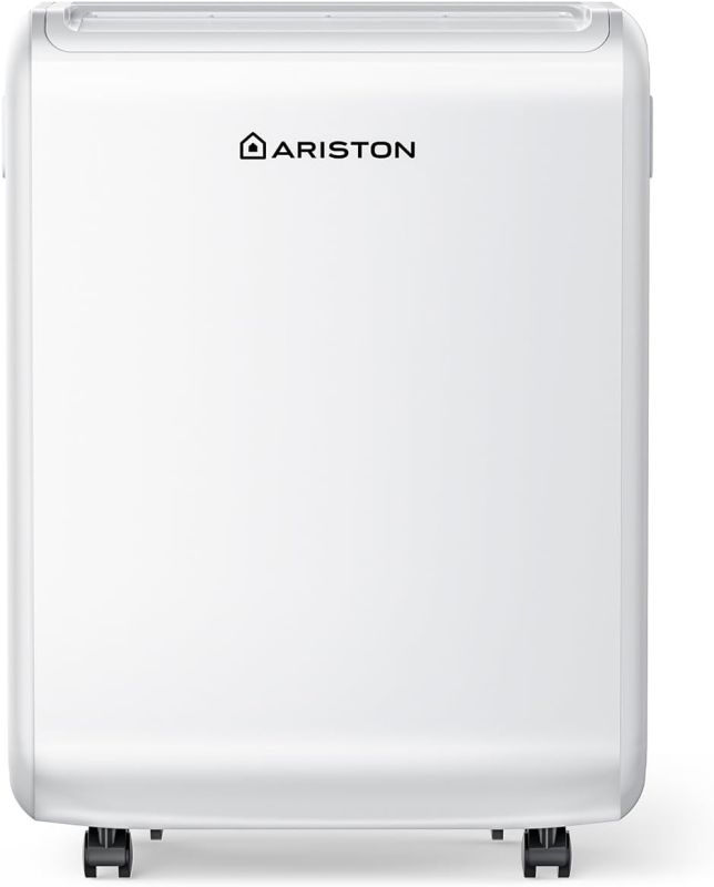 Осушувач повітря Ariston Deos EVO 12, 12л.на добу, 35м.кв , 130м3/год, 210Вт, ел.кер-ня, дисплей, таймер, авто вимк., білий