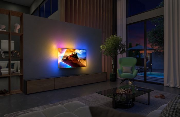 Телевізор 65" Philips OLED 4K 120Hz Smart Titan OS Black Ambilight