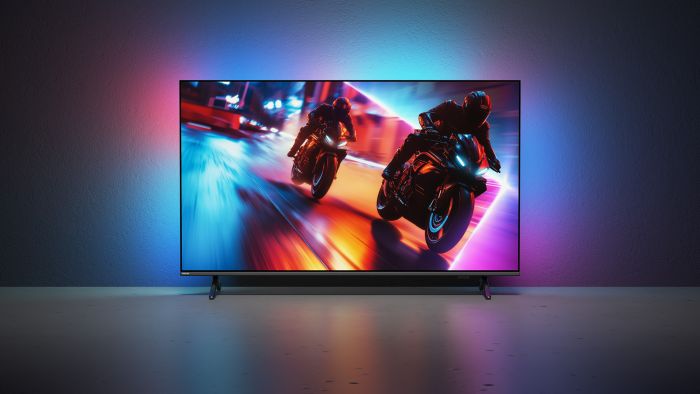Телевизор 55" Philips MiniLED 4K 144Hz Smart Titan OS Black Ambilight