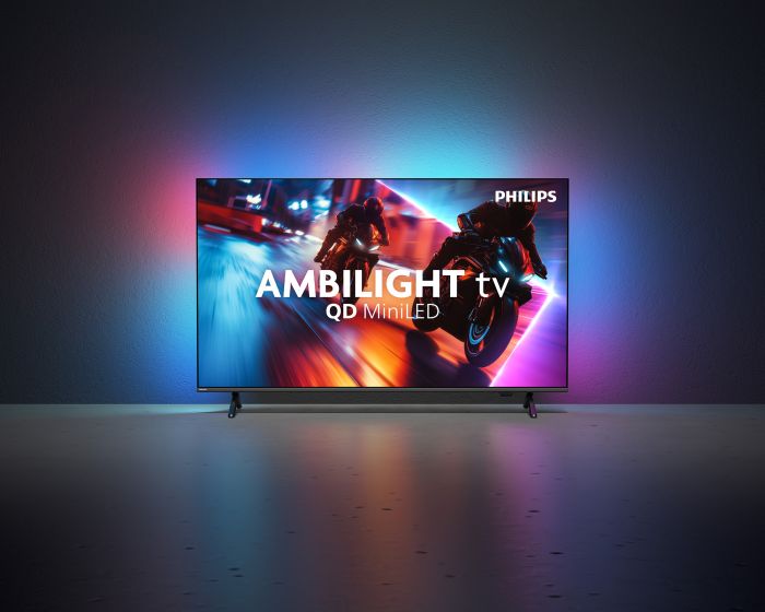 Телевизор 55" Philips MiniLED 4K 144Hz Smart Titan OS Black Ambilight