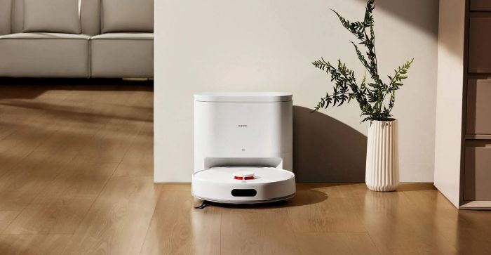 Робот-пилосос Xiaomi H40, h=9.7см, вологе прибирання, конт пил -0.4л, автон. робота до 180хв, білий